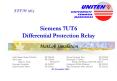 Siemens 7UT6 Differential Protection Relay PowerPoint PPT Presentation