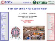 NSTX presentation