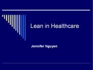 Lean in Healthcare