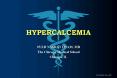 HYPERCALCEMIA PowerPoint PPT Presentation