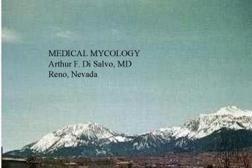 Medical Mycology