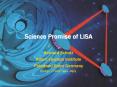 Science Promise of LISA PowerPoint PPT Presentation