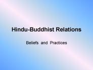 Hindu-Buddhist Relations