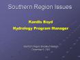 Southern Region Issues PowerPoint PPT Presentation