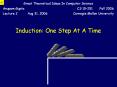 Induction: One Step At A Time PowerPoint PPT Presentation