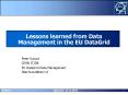 Lessons learned from Data Management in the EU DataGrid PowerPoint PPT Presentation
