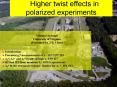 Higher twist effects in polarized experiments PowerPoint PPT Presentation