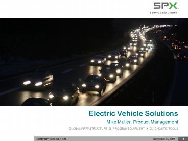 Electric Vehicle Solutions