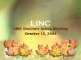 LINC PowerPoint PPT Presentation