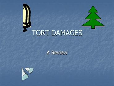 TORT DAMAGES