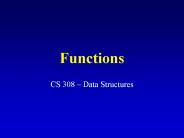 Functions