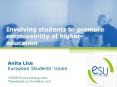 Involving students to promote employability of higher education PowerPoint PPT Presentation