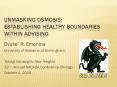 Unmasking Osmosis: Establishing Healthy Boundaries within Advising PowerPoint PPT Presentation