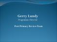 Gerry Lundy PowerPoint PPT Presentation