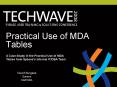 Practical Use of MDA Tables PowerPoint PPT Presentation