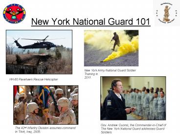 New York National Guard 101