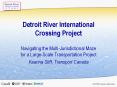 Detroit River International Crossing Project PowerPoint PPT Presentation