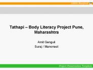 Tathapi Body Literacy Project Pune, Maharashtra