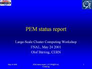 PEM%20status%20report