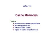 Cache Memories
