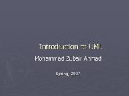 Introduction to UML