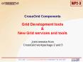 CrossGrid Components Grid Development tools PowerPoint PPT Presentation