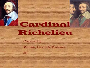 Cardinal Richelieu