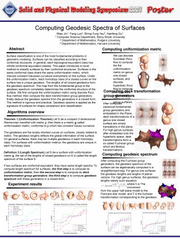 Computing Geodesic Spectra of Surfaces