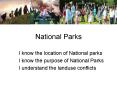 National Parks PowerPoint PPT Presentation