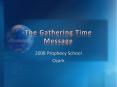 The Gathering Time Message PowerPoint PPT Presentation