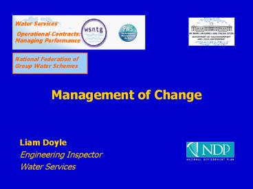 Management of Change