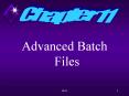 Advanced%20Batch%20Files PowerPoint PPT Presentation