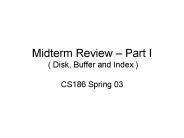 Midterm Review 