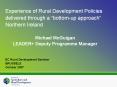 Experience of Rural Development Policies PowerPoint PPT Presentation