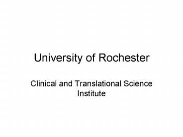 University of Rochester