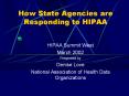 How%20State%20Agencies%20are%20Responding%20to%20HIPAA PowerPoint PPT Presentation