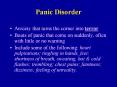 Panic Disorder PowerPoint PPT Presentation