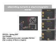 alternating currents