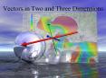 Vectors in Two and Three Dimensions PowerPoint PPT Presentation