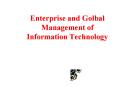 Enterprise and Golbal Management of Information Technology PowerPoint PPT Presentation