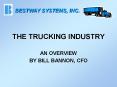 THE TRUCKING INDUSTRY PowerPoint PPT Presentation