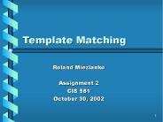 Template Matching