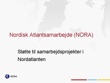 Nordisk Atlantsamarbejde NORA