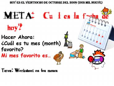 META: Cul es la fecha de hoy