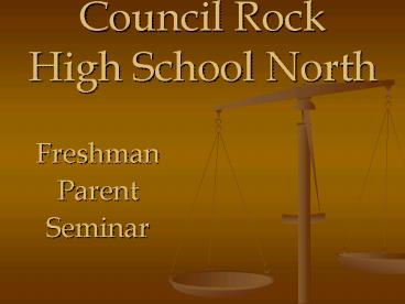 Council Rock High School North