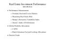 Real%20Estate%20Investment%20Performance%20Introduction PowerPoint PPT Presentation
