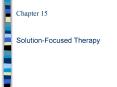 Solution-Focused Therapy PowerPoint PPT Presentation