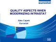 QUALITY ASPECTS WHEN MODERNIZING INTRASTAT PowerPoint PPT Presentation