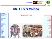 NSTX Team Meeting