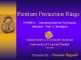 Pentium Protection Rings PowerPoint PPT Presentation